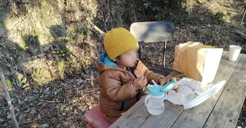 山深い場所のパン屋さん